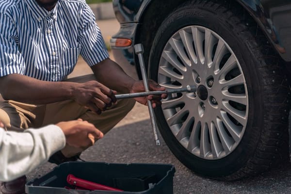 Changing a Flat Tire and Using the Spare the Right Way